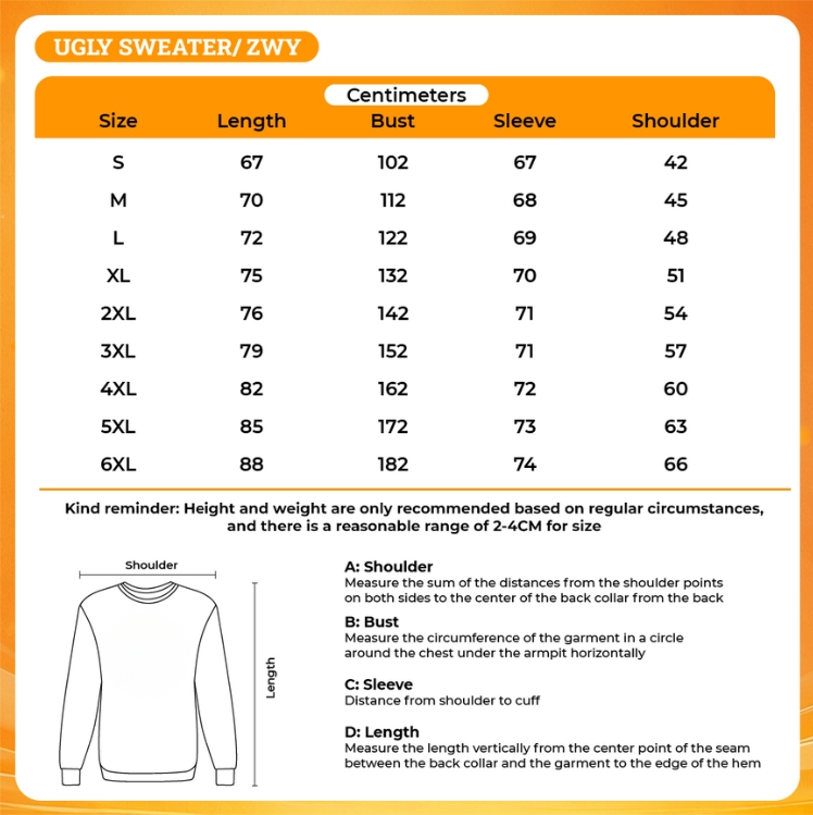 3D UGLY SWEATER - Destiny 2 Merchandise